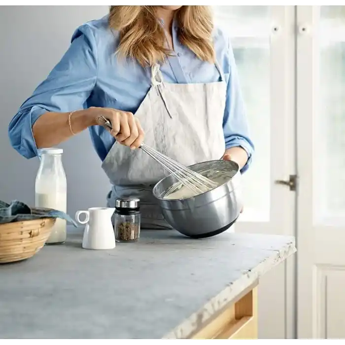 WMF Profi Plus Bilyeli Çırpma Teli, 27 cm, Cromargan® Yüksek Kaliteli Yarı Mat Paslanmaz Çelik, Paslanmaz Çelik Bilyeli Çırpıcı