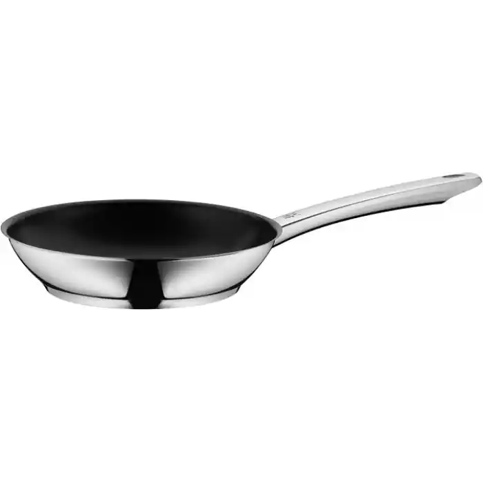 WMF Nordic Profi 20 cm Tava, İndüksiyon Uyumlu, Yapışmaz Kaplamalı, Cromargan® Yüksek Kaliteli Paslanmaz Çelik, Fırına Uygun, Tüm Ocak Tipleriyle Uyumlu, Bulaşık Makinesinde Yıkanabilir