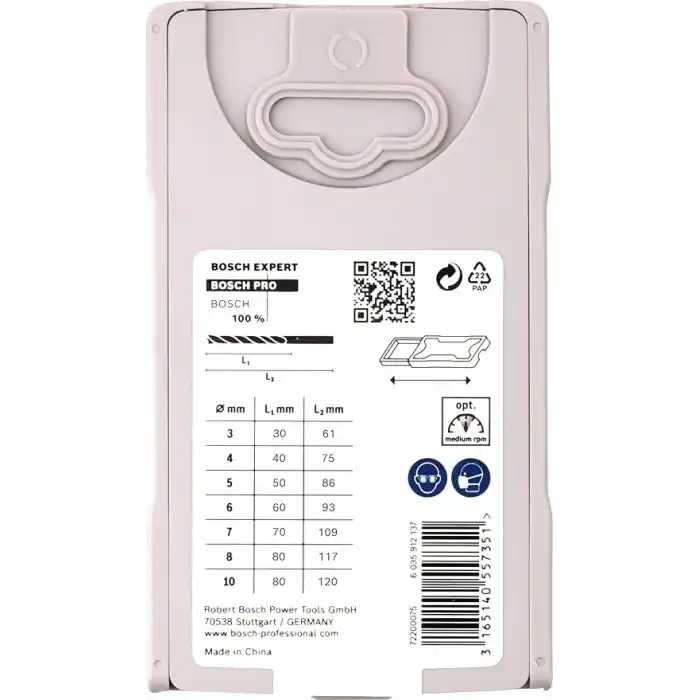 Bosch Professional Accessories Bosch - Ahşap Matkap Ucu Seti 7 Parçalı