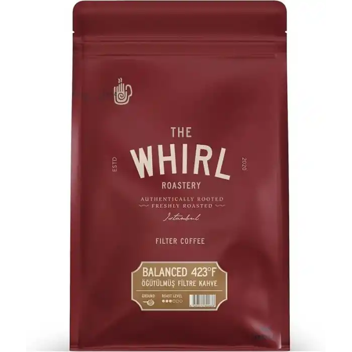 THE WHIRL Filtre Balanced 423°F Öğütülmüş 1 kg