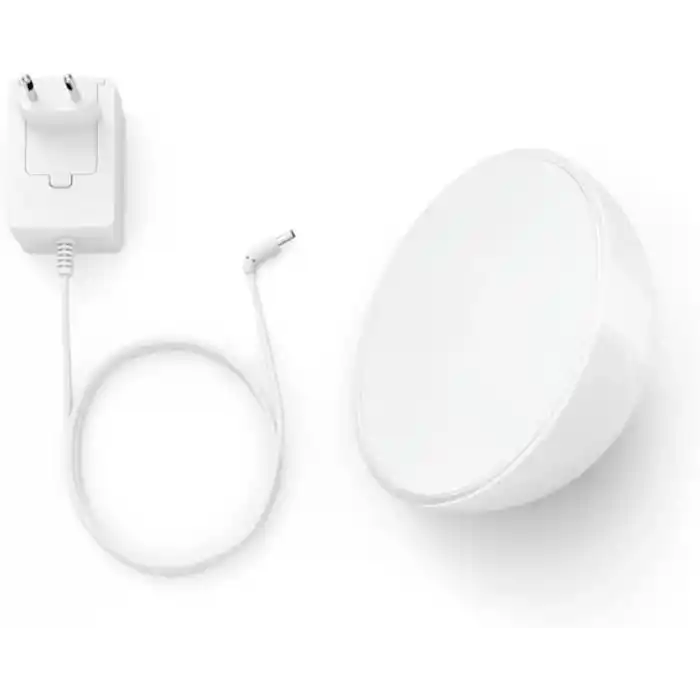 Philips Hue GO V2 Taşınabilir Akıllı Led Masa Lambası, Bluetooth Özellikli, Beyaz ve Renkli