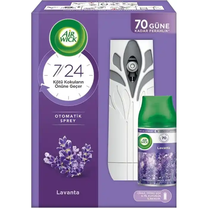 Air Wick Freshmatic Otomatik Sprey & Lavanta Yedek Sprey Oda Kokusu Kiti