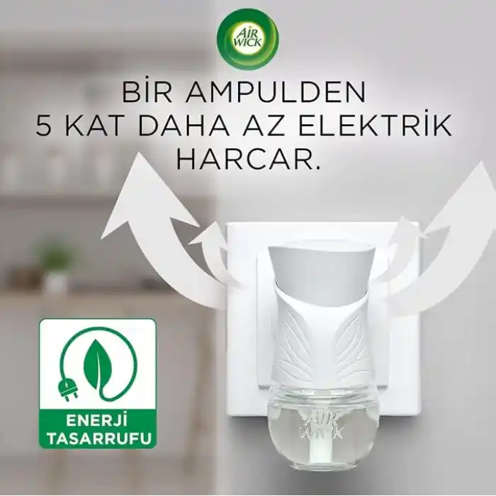 Air Wick Elektrikli Oda Kokusu Esansiyel Yağlar Cihaz + Yedek Şişe Lavanta