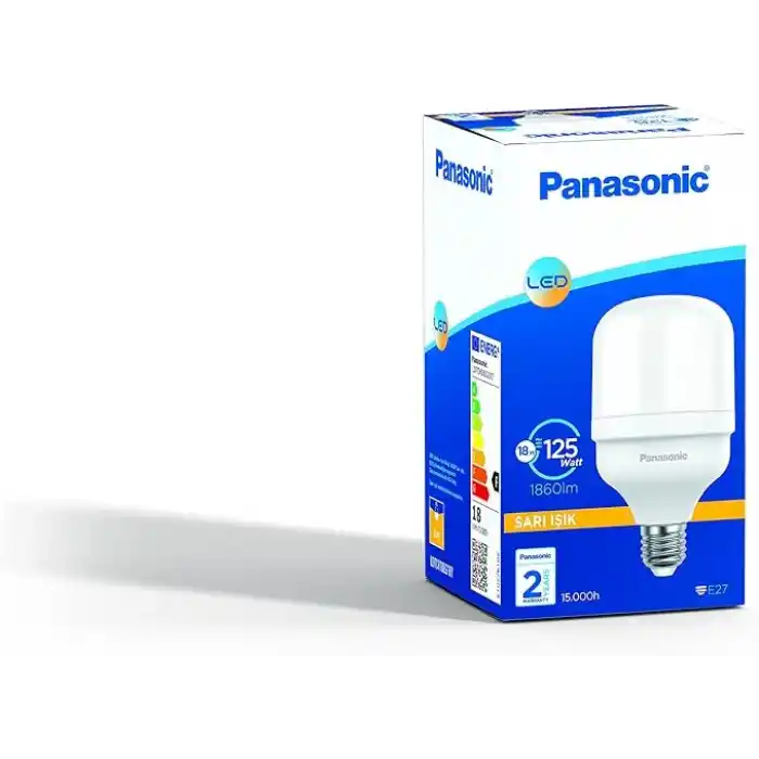 Panasonic E27 Led Torch Lamba 18W 1860Lm 3000K Sarı Işık