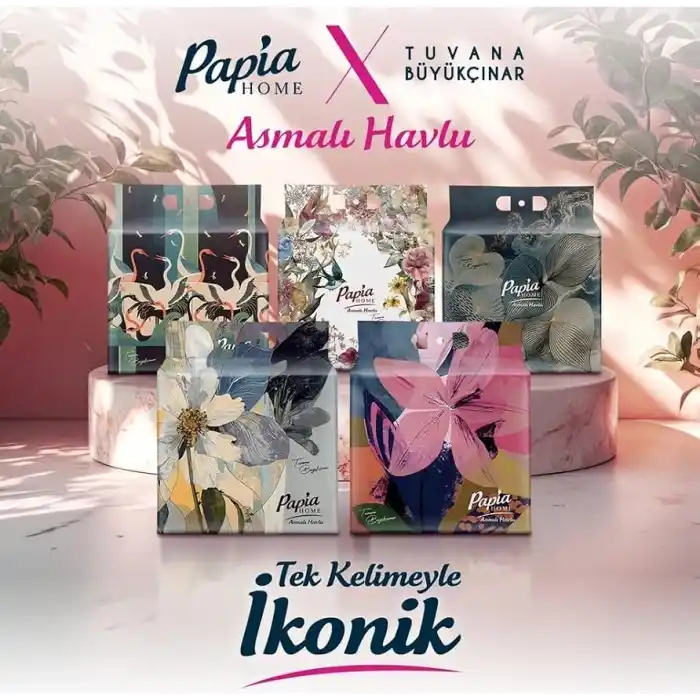 PAPIA Home Asmalı Havlu 250 Yaprak 1 Paket
