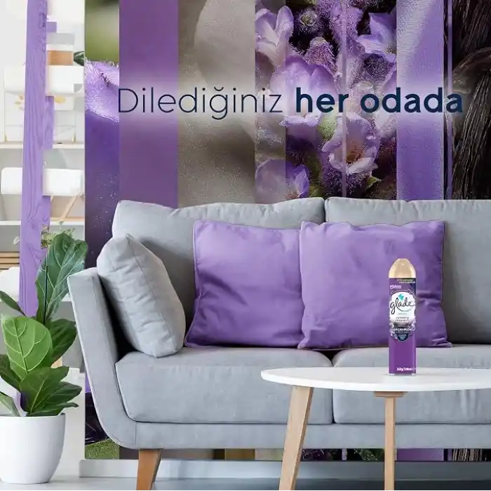 Glade Aerosol Lavanta Ferahlığı Oda Kokusu 300 mL (1 x 300 mL)