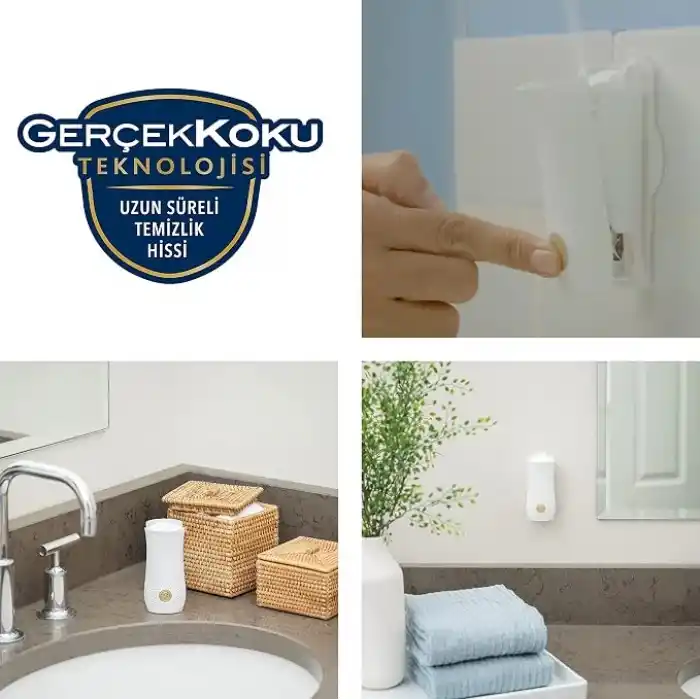 Glade Banyo Lavanta Ferahlığı Hava Tazeleyici 10 mL & Otomatik Sprey Cihazı