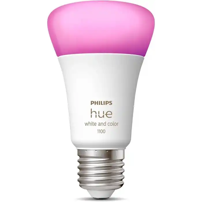 Philips HueWCA 9-75W Renkli Akıllı Ampul E27 Bluetooth Özellikli - 25.000 Saat Ampul Kullanım Ömrü