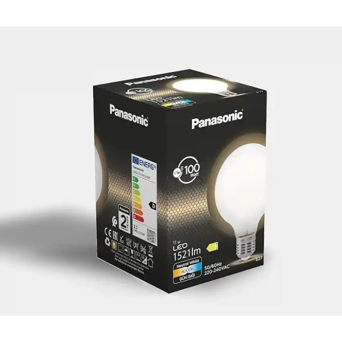 Panasonic Filament Ampul E27 11W 1521LM 4000K Milky