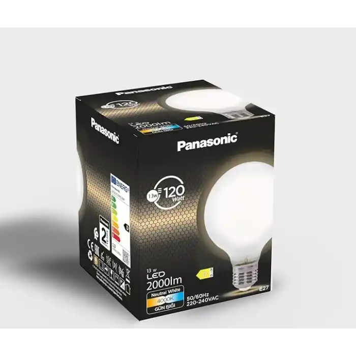 Panasonic Filament Ampul E27 13W 2000LM 4000K Milky