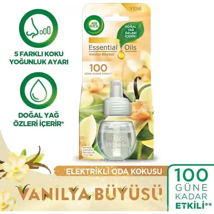 Air Wick Elektrikli Oda Kokusu Yedek Şişe Vanilya