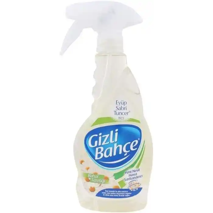 Eyüp Sabri Tuncer Gizli Bahçe Yeni Nesil Oda Spreyi Bahar Tazeliği 500 Ml Pet Şişe