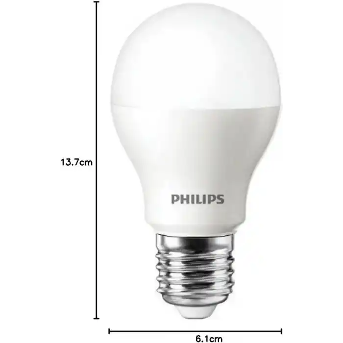 Philips 75W Led Ampul, 6500K Beyaz Işık, E27 Normal Duy 4lü paket