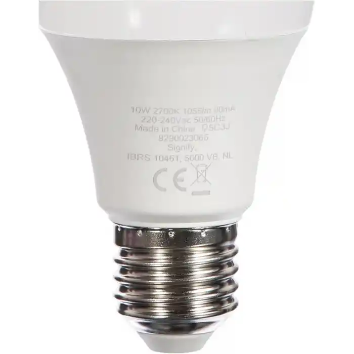 Philips 75W Led Ampul, 2700K Sarı Işık, E27 Normal Duy sarı 3lü paket