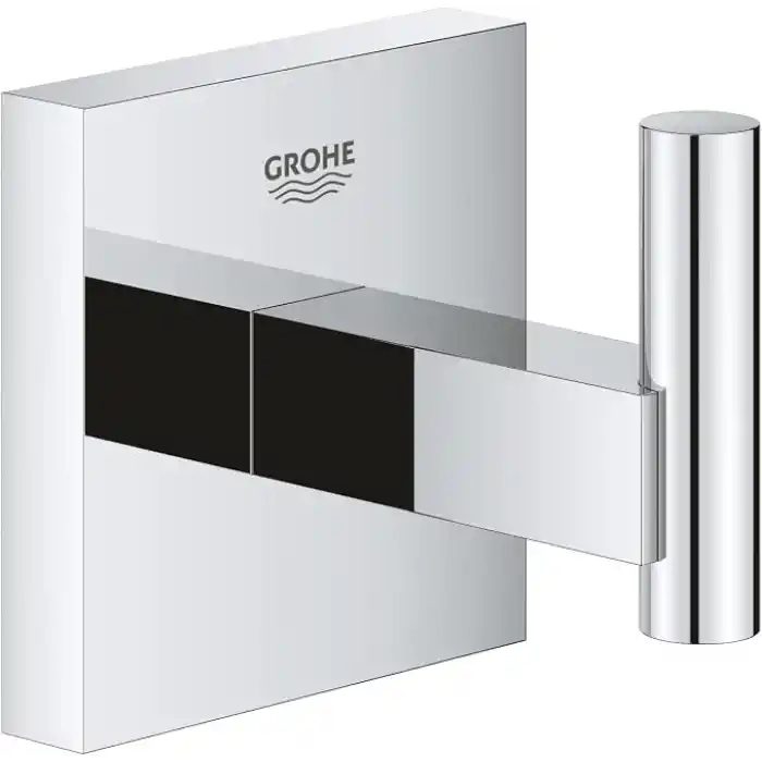 GROHE Start Cube QuickFix Bornoz Askısı | Duş / Banyo Aksesuarları | Krom | 40961000