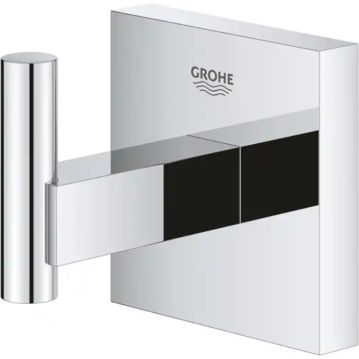 GROHE Start Cube QuickFix Bornoz Askısı | Duş / Banyo Aksesuarları | Krom | 40961000
