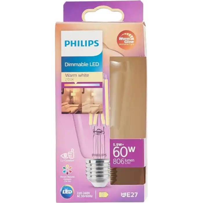 Philips LED Classic 60W ST64 E27 Kısılabilir Filament Ampul WGD90