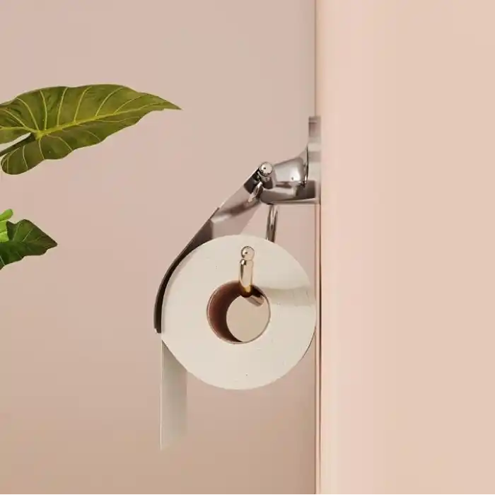 VitrA Marin A44945 Kapaklı Tuvalet Kağıtlığı, 10 x 10 x 10 cm; 360 gram, Krom