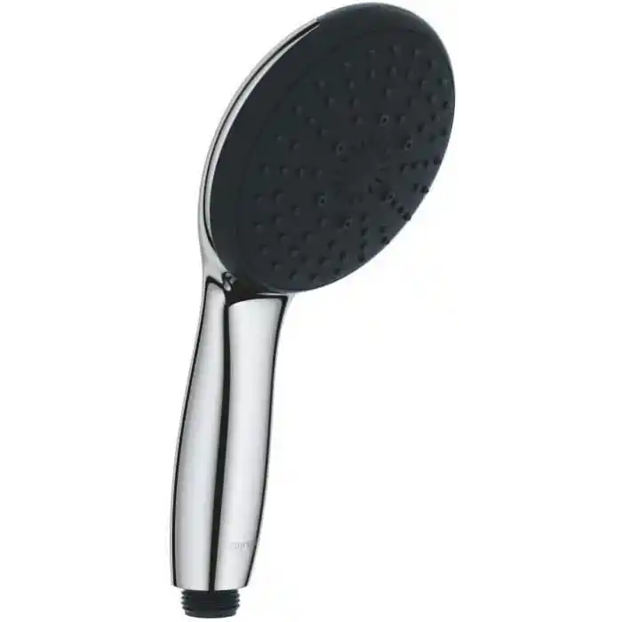 GROHE Vitalio Start 110 El Duşu, 3 Akışlı (Masaj, Yağmur & Jet), SmartSwitch, 110mm Yuvarlak Duş Başlığı, Silikon Halka, Kireç Önleyici Sistem, Krom, 26031001