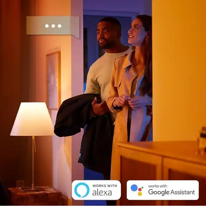 Philips Hue Bloom V4 Siyah Akıllı Led Masa Lambası, Bluetooth Özellikli - 25.000 Saat Ampul Kullanım Ömrü