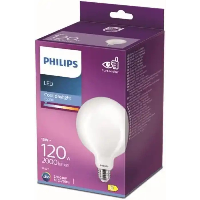Philips LED Classic 120W G120 E27 6500K Beyaz Işık Dim Edilmez