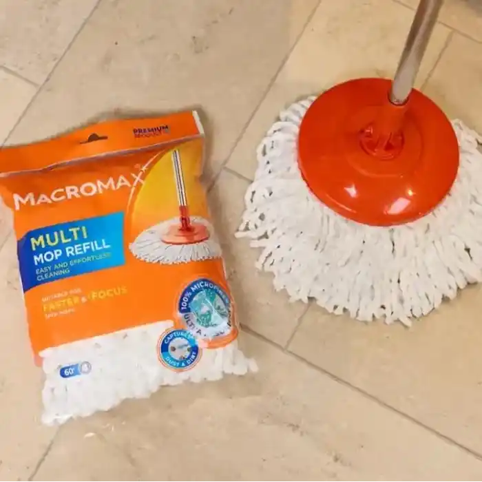 Multi Yedek Mop Başlık, Faster ve Focus Otomatik Döner Temizlik Setleri İle Uyumlu Paspas