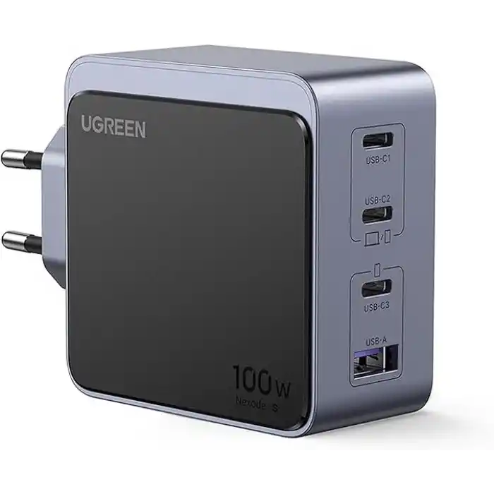 UGREEN Nexode S 100W 4-Port GaN Fast Charger EU Hızlı Şarj Adaptörü