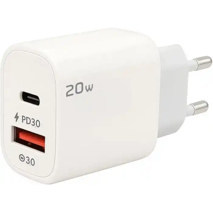 Redline 20W USB A + Type C Girişli Şarj Adaptörü