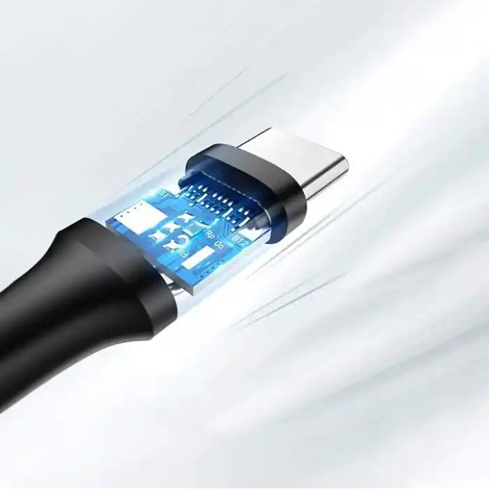 Ugreen USB Type-C Şarj ve Data Kablosu, Siyah, 1.5 Metre