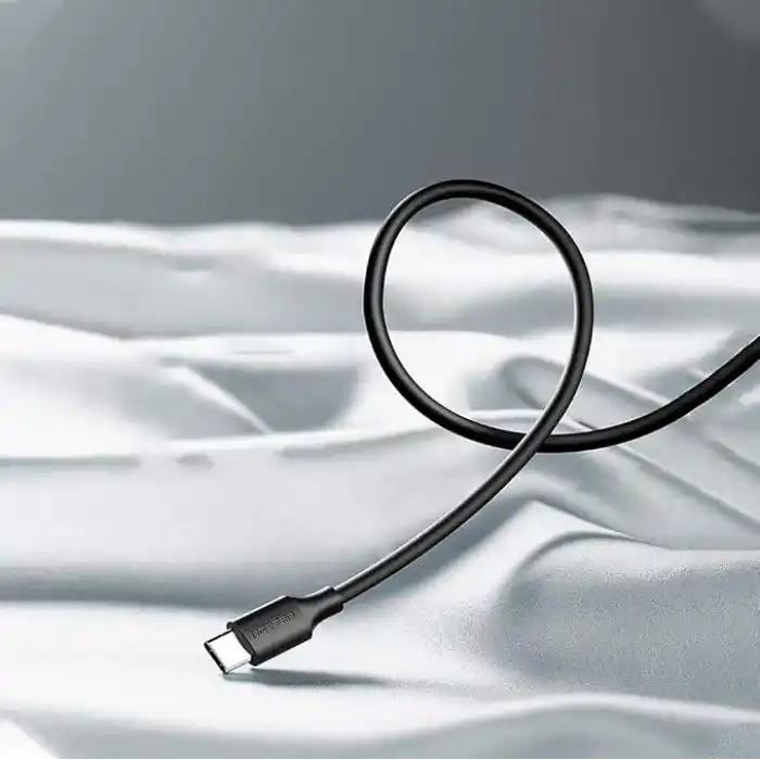 Ugreen USB Type-C Şarj ve Data Kablosu, Siyah, 1.5 Metre