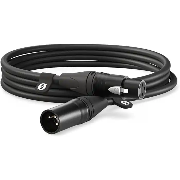 RODE XLR-3 Premium XLR Kablo (3 m, Siyah)