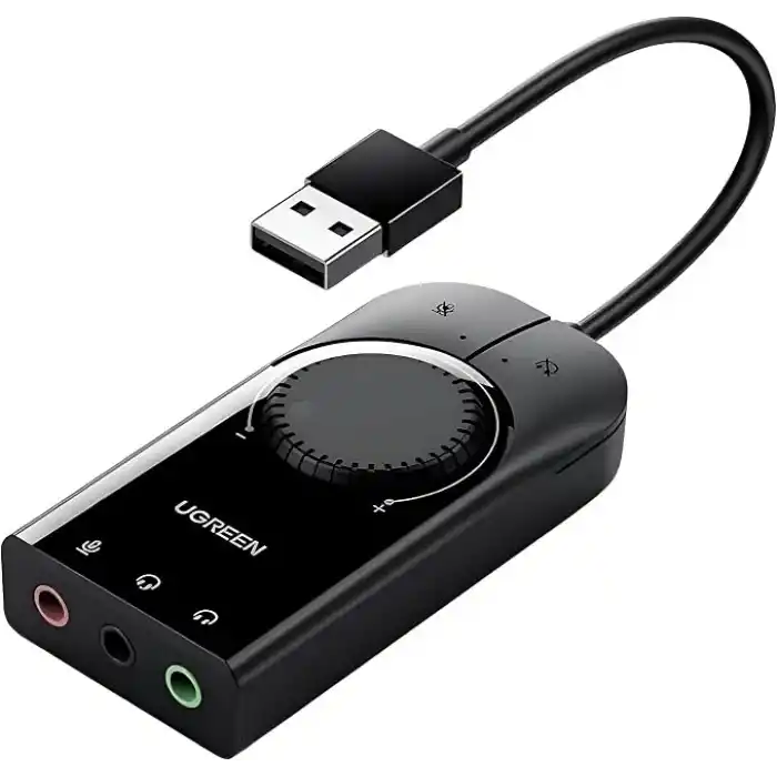 Ugreen Harici USB Ses Kartı, 15 Cm