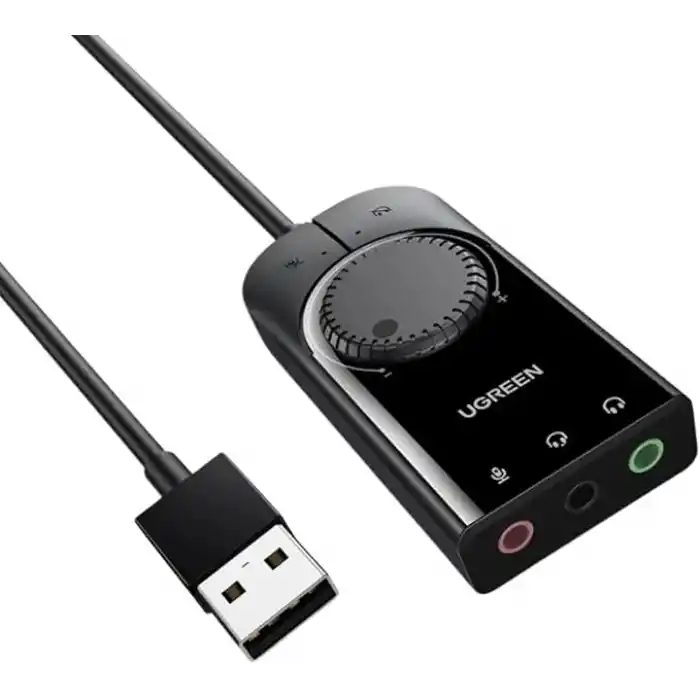 Ugreen Harici USB Ses Kartı, 15 Cm