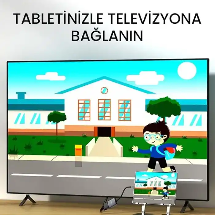 VegGieg Type-C to VGA 1080P 60Hz Çevirici Dönüştürücü Kablo Adaptör