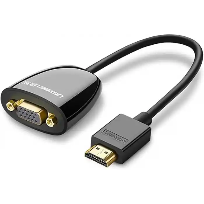 Ugreen HDMI to VGA Dişi Çevirici Adaptör Siyah