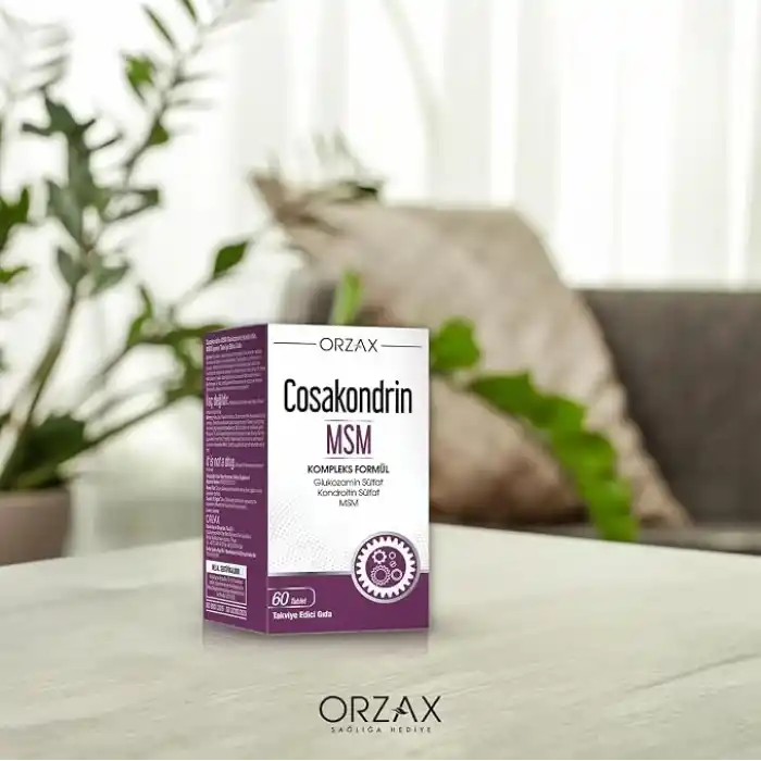Orzax Cosakondrin Msm 60 Tablet