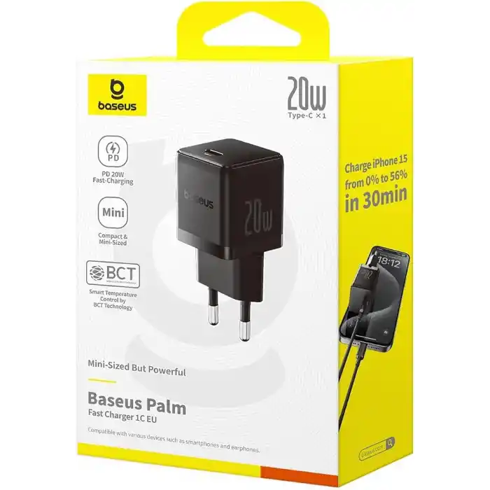 Baseus Palm Hızlı Şarj 1C 20W Syh