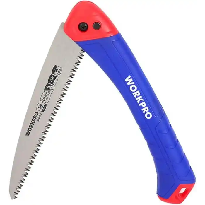 WORKPRO WP333002 180mm Katlanabilir Profesyonel Ağaç Budama Testeresi