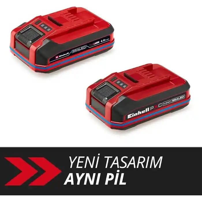 Einhell Orijinal 18 V 4,0 Ah SEALED PXC+ Akü 4511627