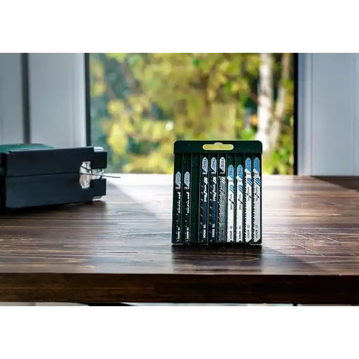 Bosch Professional Accessories Dekupaj Testere Seti, Yeşil, 10 Adet