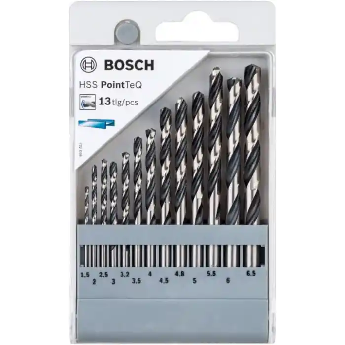Bosch Professional Accessories Matkap Ucu, Gri, 13 Adet