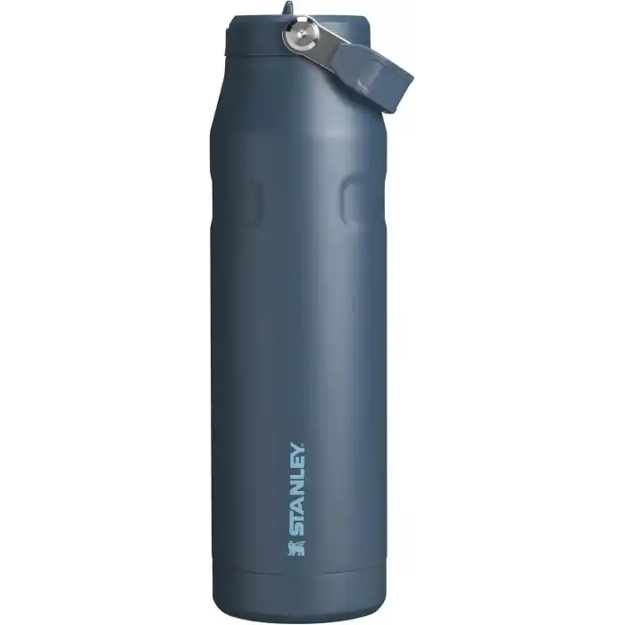 STANLEY IceFlow™ Aerolight™ Flip Straw 2.0 Pipetli Termos Su Şişesi 1.06 Litre - Lacivert | Paslanmaz Çelik