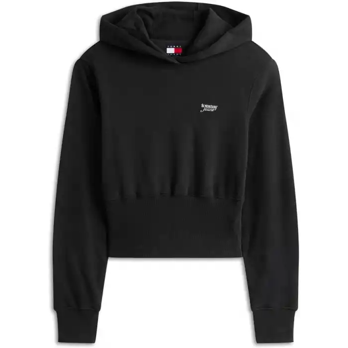 Tommy Hilfiger TJW SLIM SILVER SCRIPT HOODIE Sweatshirt Kadın