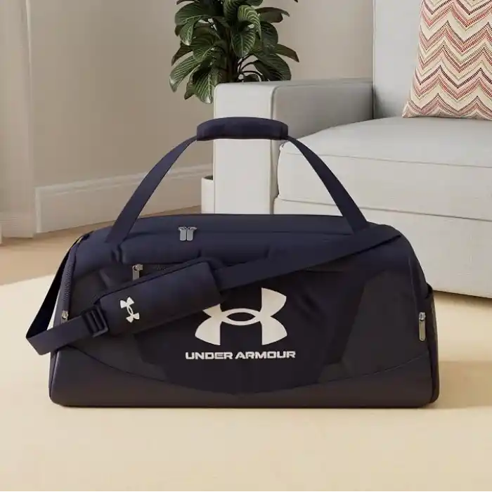 Under Armour UA Undeniable 5.0 Duffle SM Unisex Yetişkin Spor Çanta Midnight Navy / Midnight Navy / Metallic Silver Tek Beden
