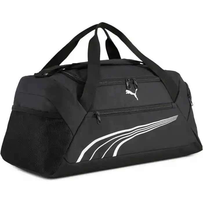 PUMA FUNDAMENTAL Küçük Spor Çantası, Üniseks Spor Çantası, Wild Berry, OSFA - 091187