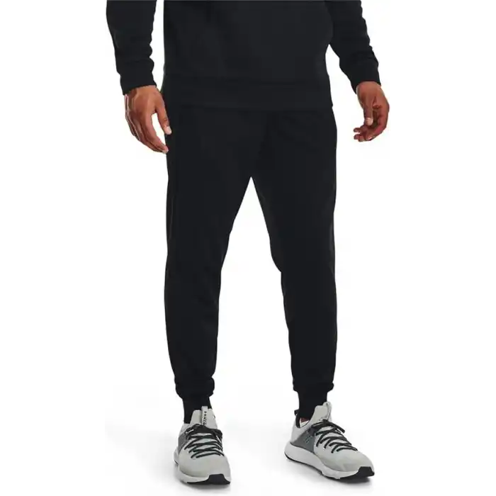 Under Armour 1373362 Ua Armour Fleece Siyah Erkek Eşofman Altı