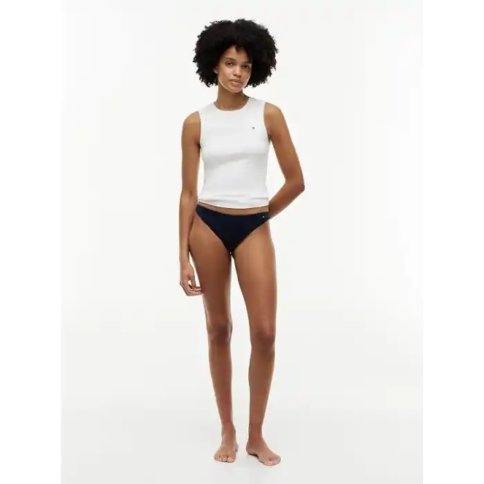 Tommy Hilfiger 3P LRX DIPPED THONG (EXT.SIZES) Tanga Kadın