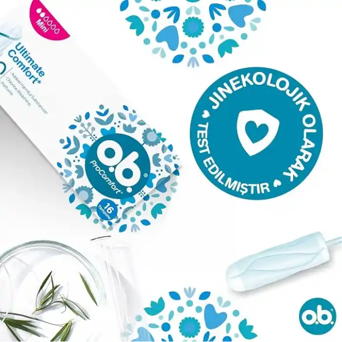 o.b. ProComfort Mini Tampon 16lı Kadın Bakım Ürünü
