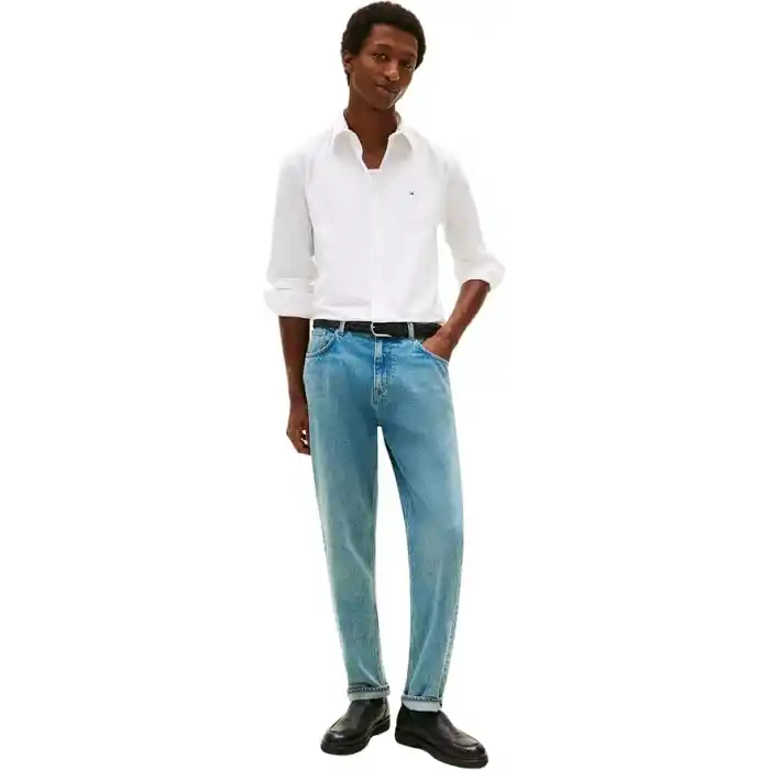 Tommy Hilfiger CORE FLEX POPLIN SOLID RF SHIRT Gömlek Erkek
