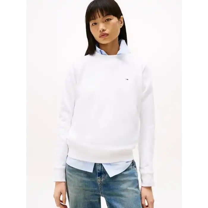 Tommy Jeans TJW REG S FLAG CREW Sweatshirt Kadın